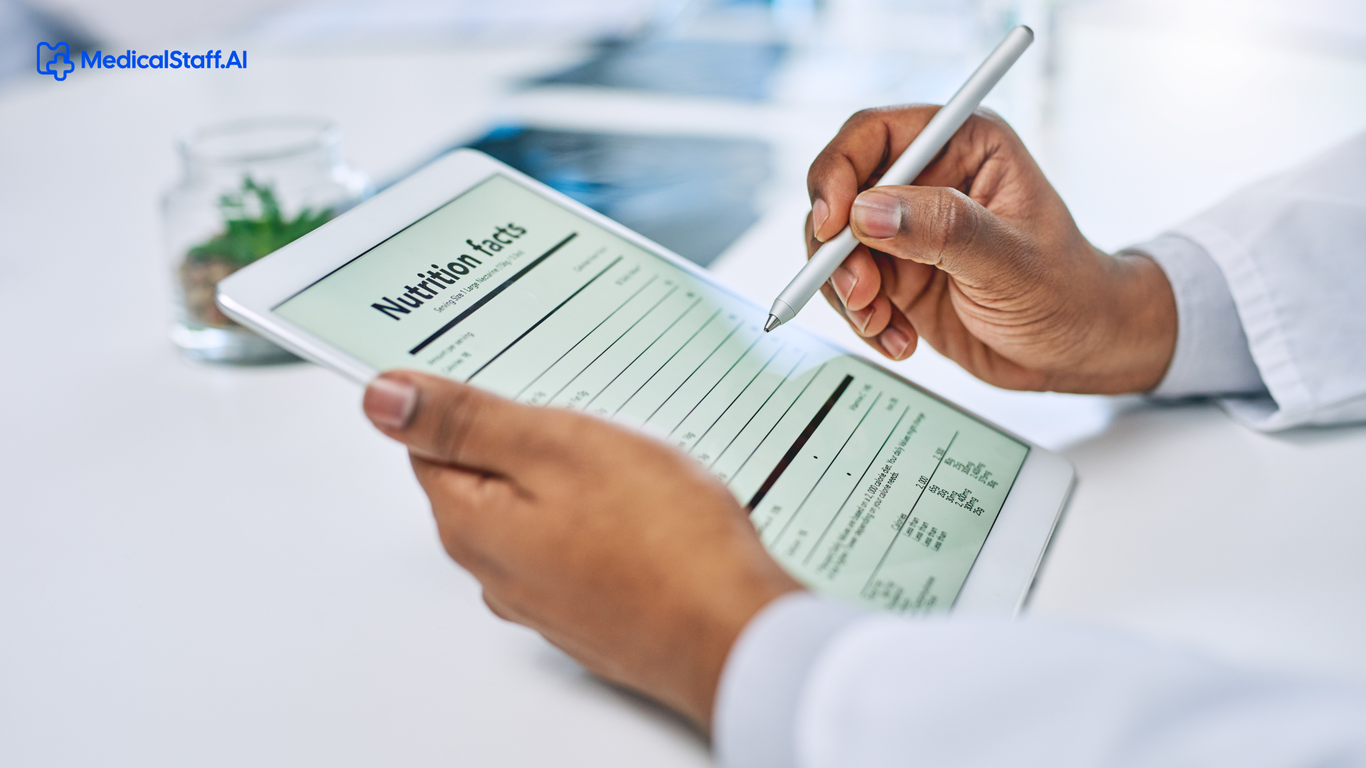 Healthcare administrator analyzing 2026 workforce trends, staffing challenges, and healthcare recruitment strategies.
