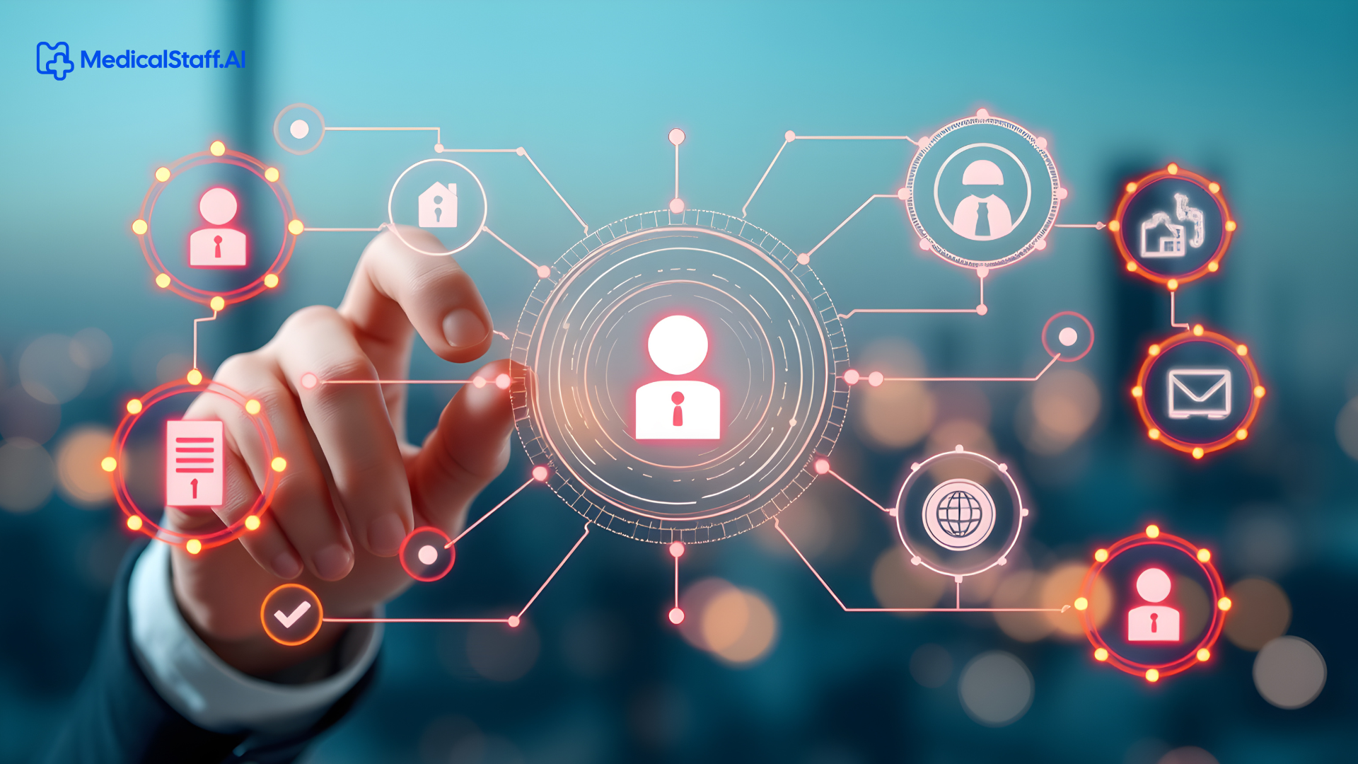 AI-powered healthcare recruitment platform connecting healthcare professionals with career opportunities through MedicalStaff AI