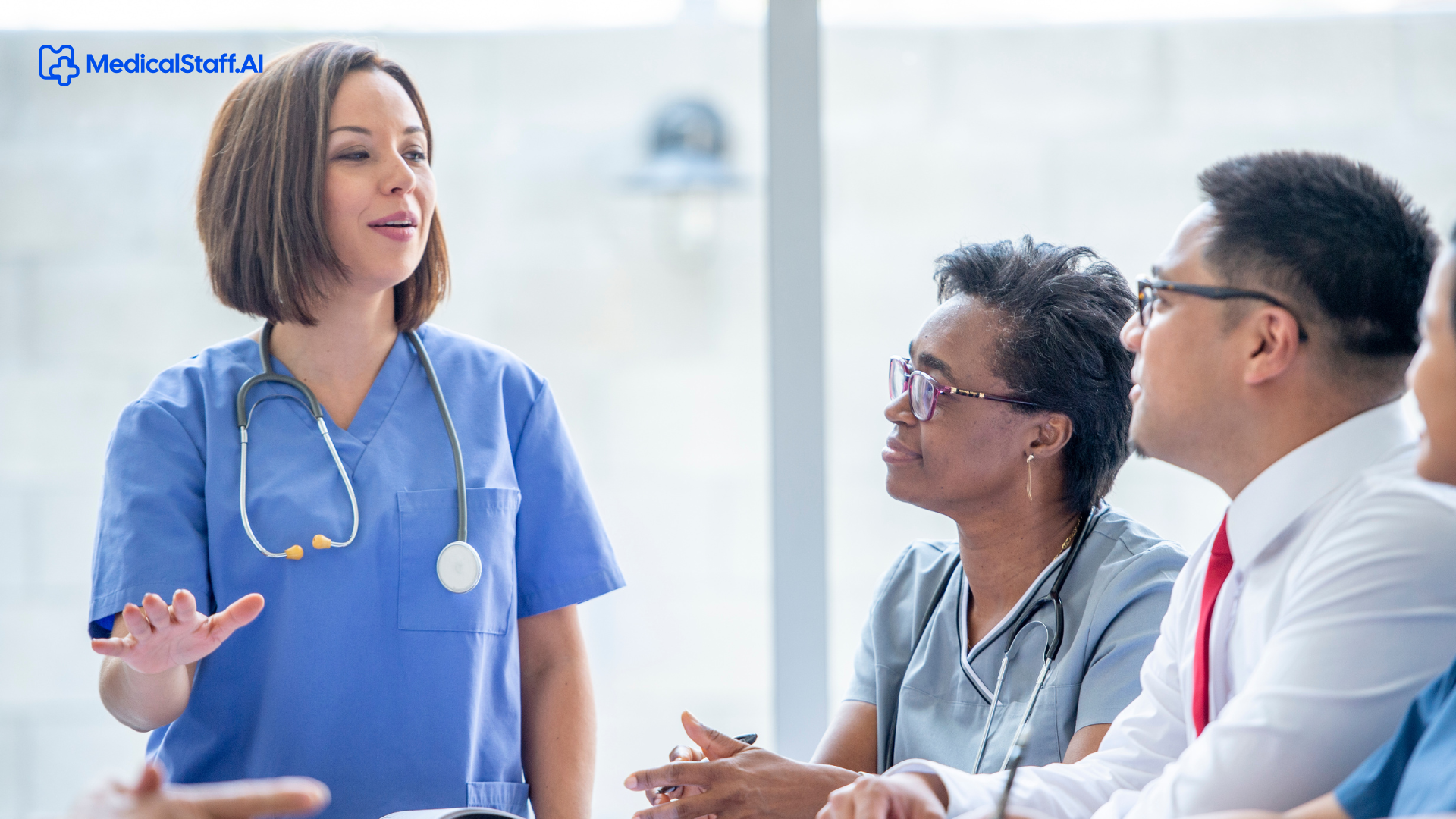 Healthcare compliance and credentialing process for hiring medical professionals