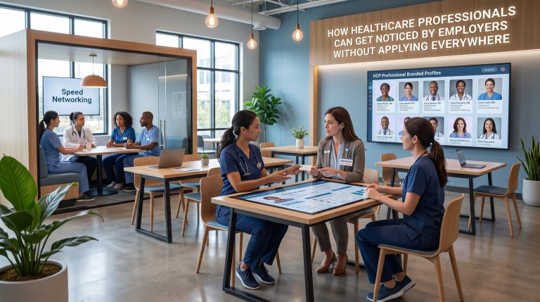 How Healthcare Professionals Can Get Noticed by Employers Without Applying Everywhere